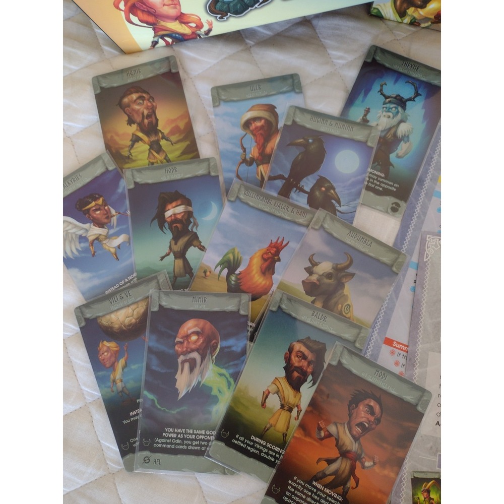 RAGNAROCKS Board Game Winds of Chaos Promo Pack KICKSTARTER 2021 Grey Fox - Picture 5 of 8